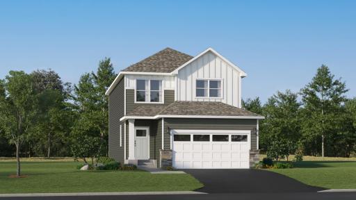 (Rendering, actual home's finishes will vary)