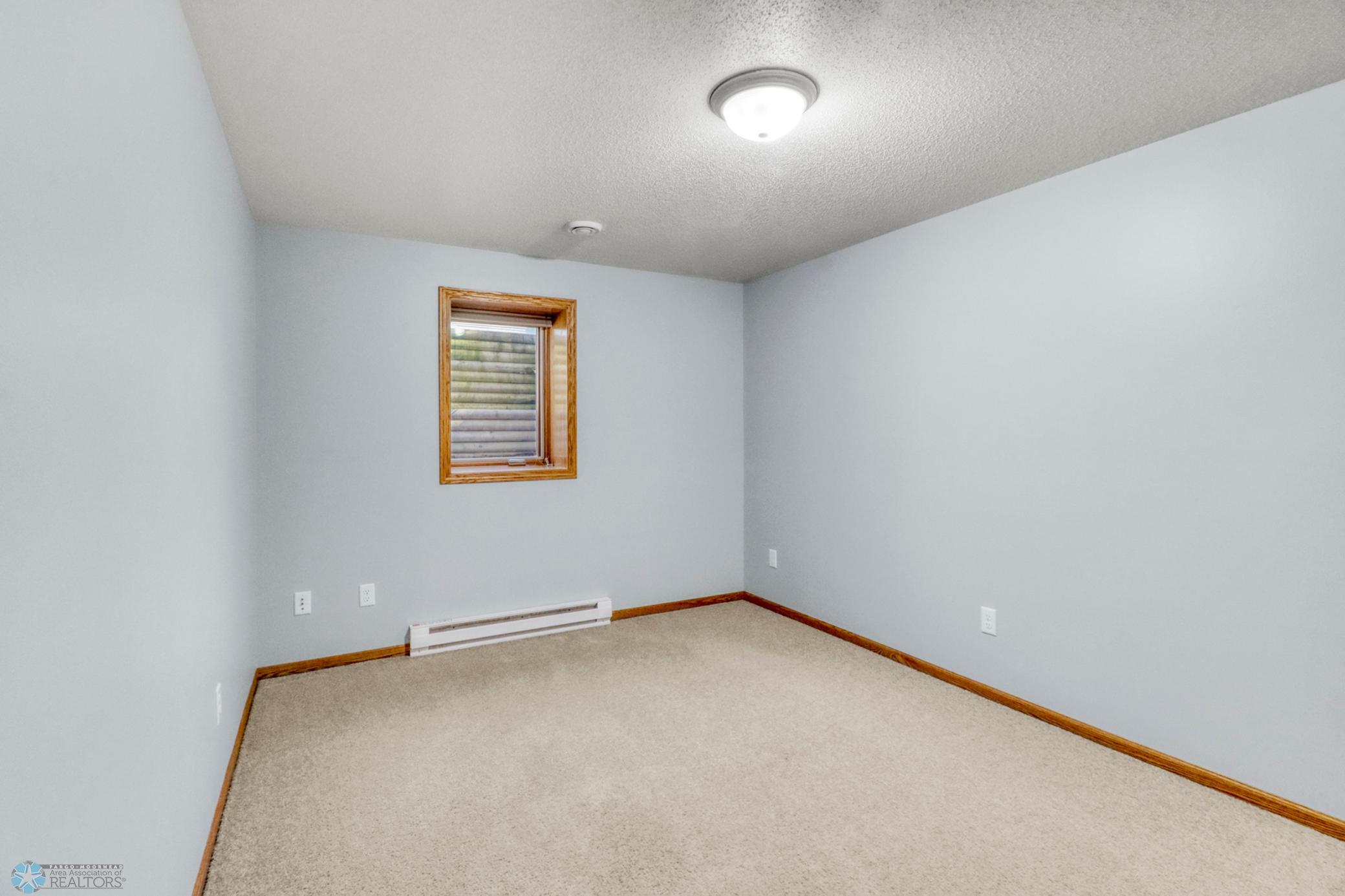 Fifth Bedroom in Basement, with Walk-In Closet