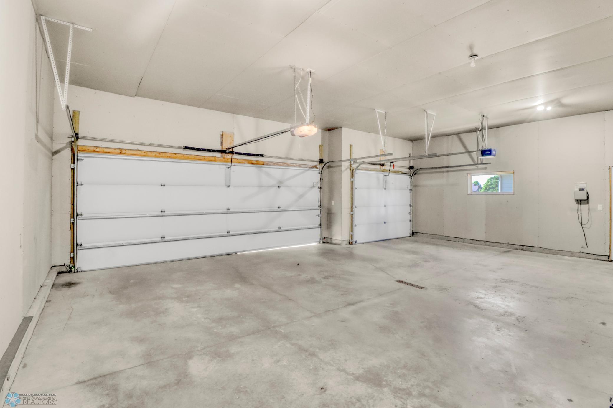 Garage with Floor Drain