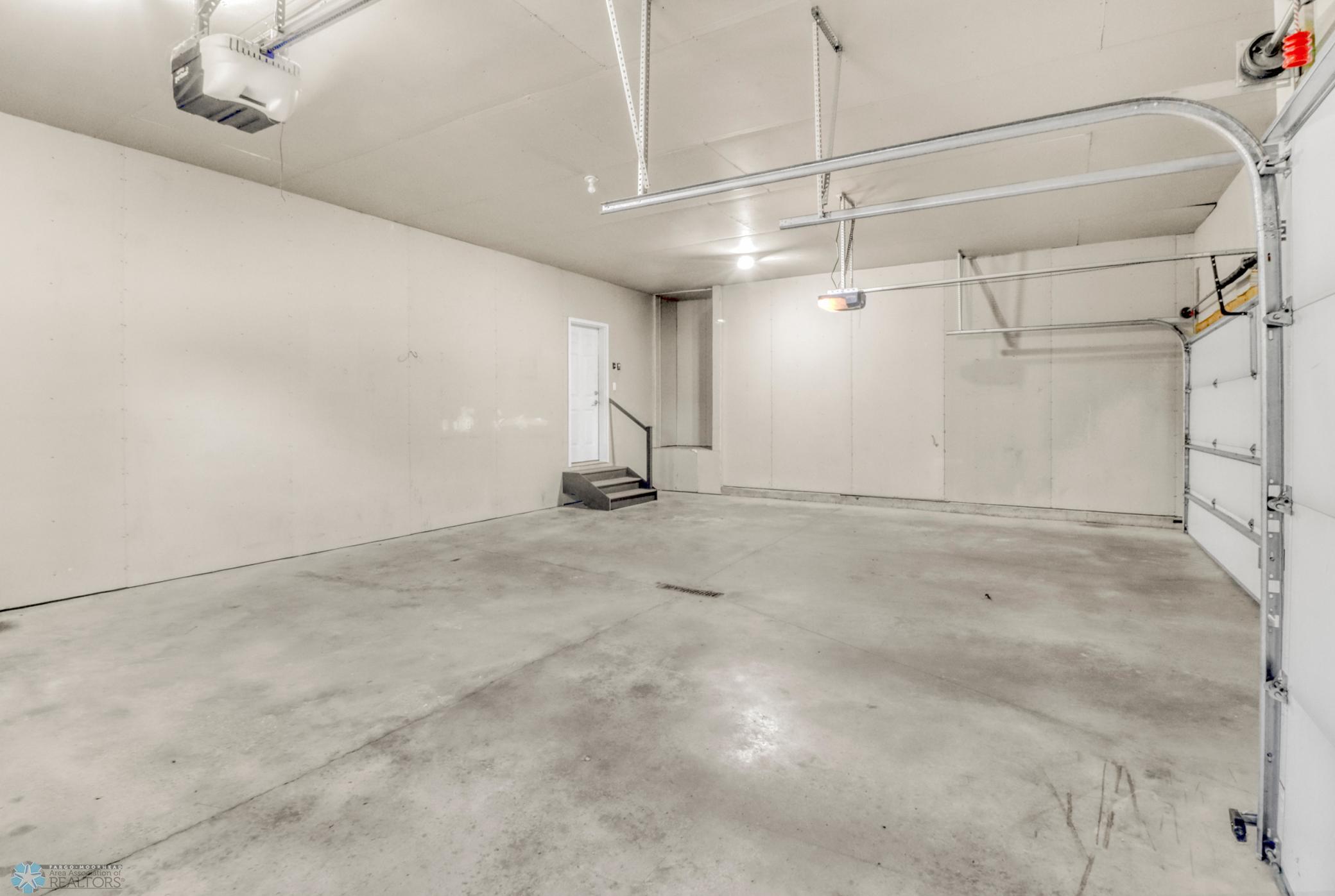 Garage with Floor Drain