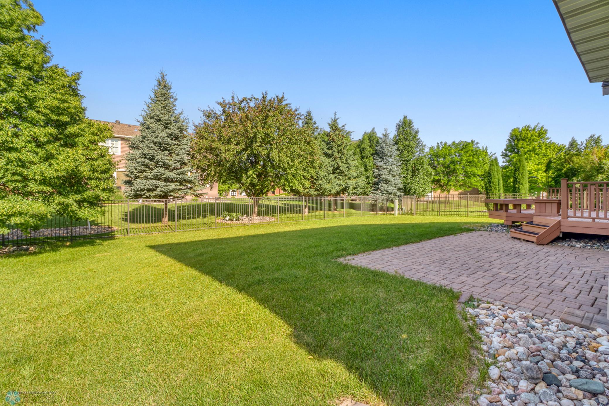 Fully Fenced Backyard
