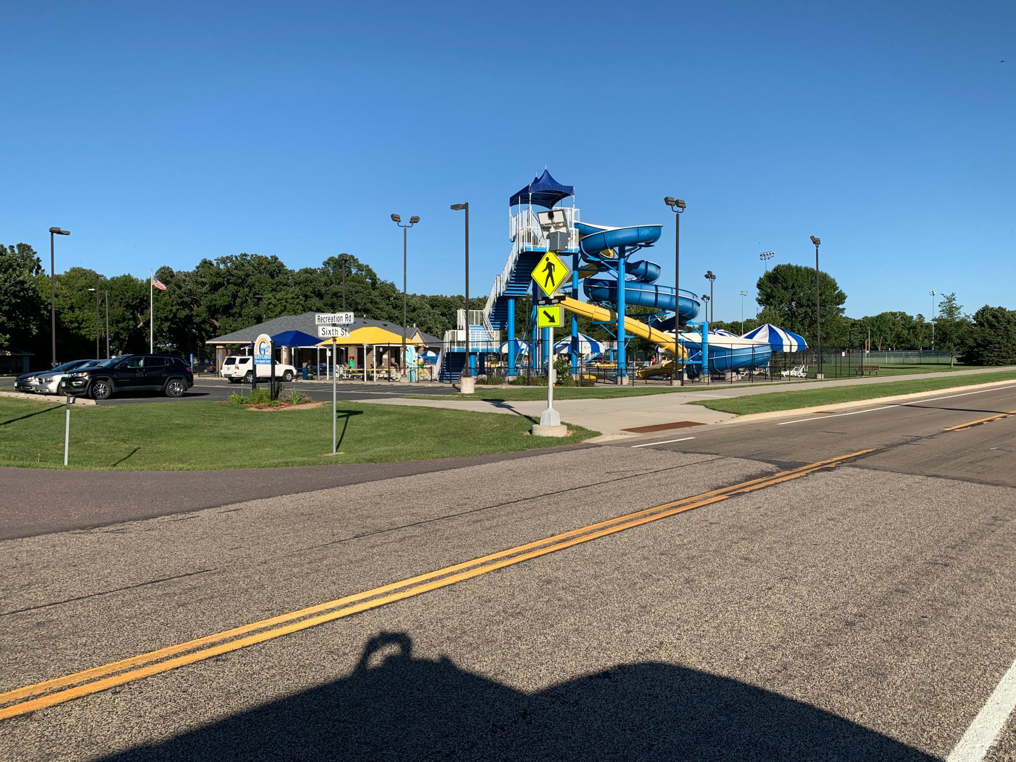 Waterpark within walking distance