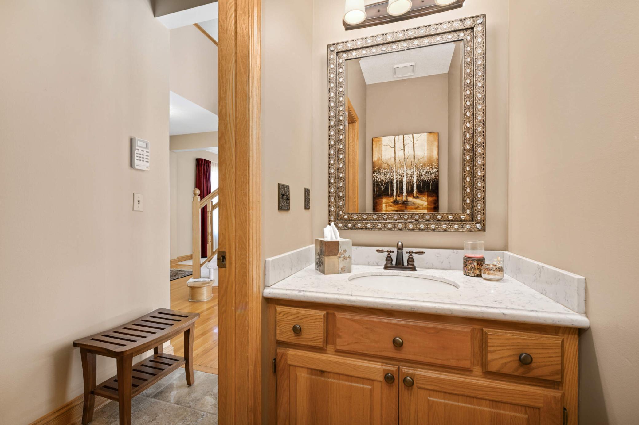 Half Bath on Main Level