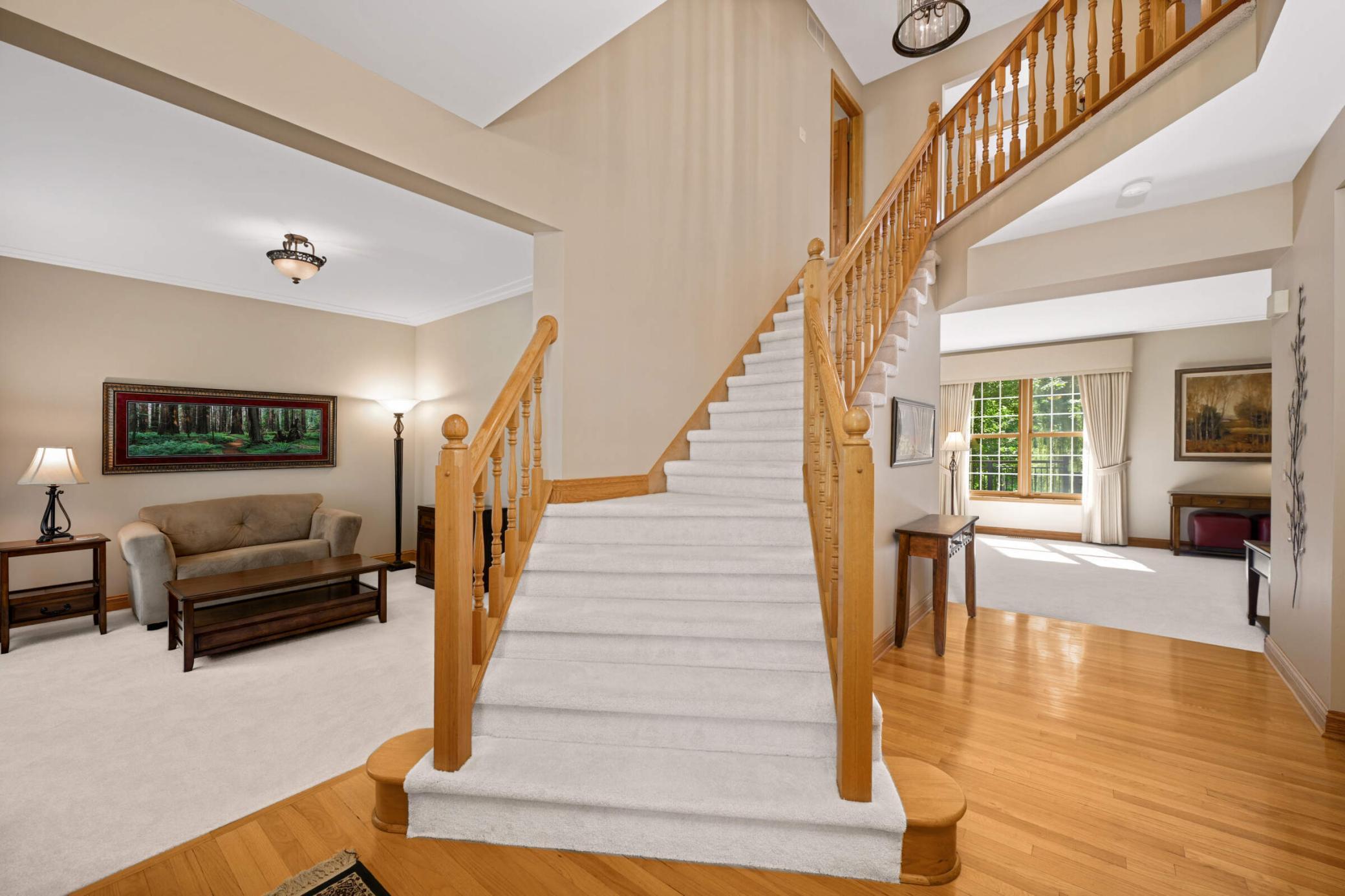 Steps to the second level