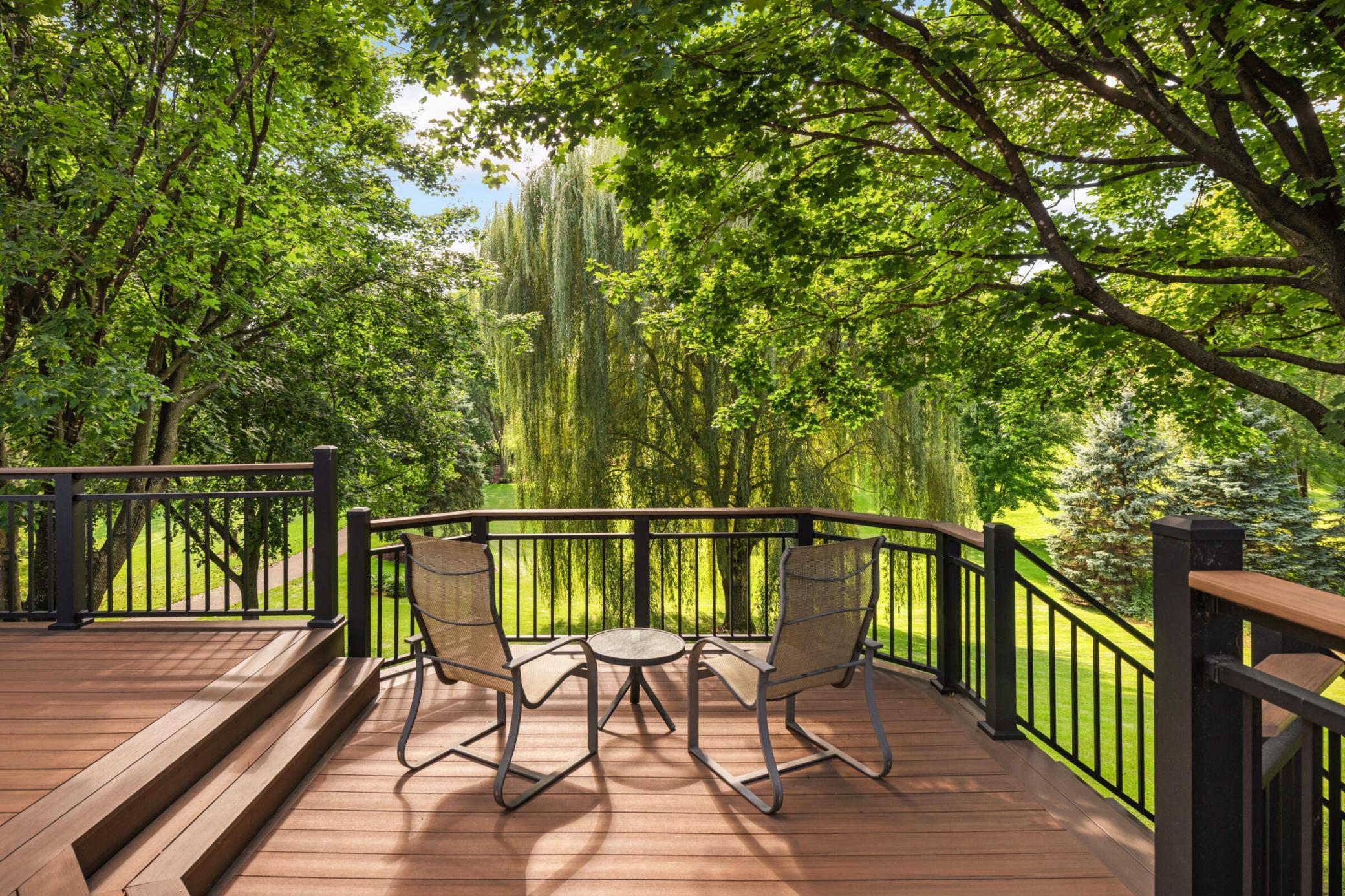 Maintenance Free Deck with peaceful views