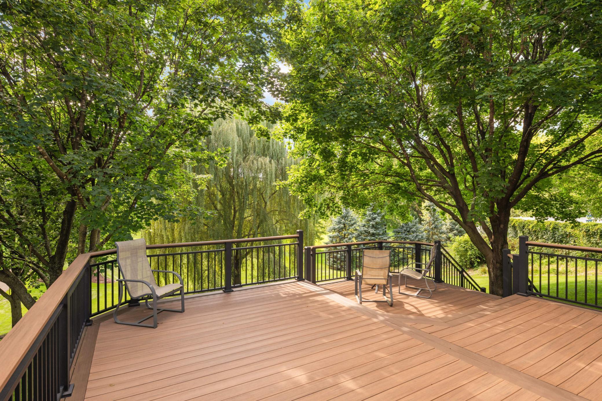 Extra Large Deck is 23 feet by 24 feet