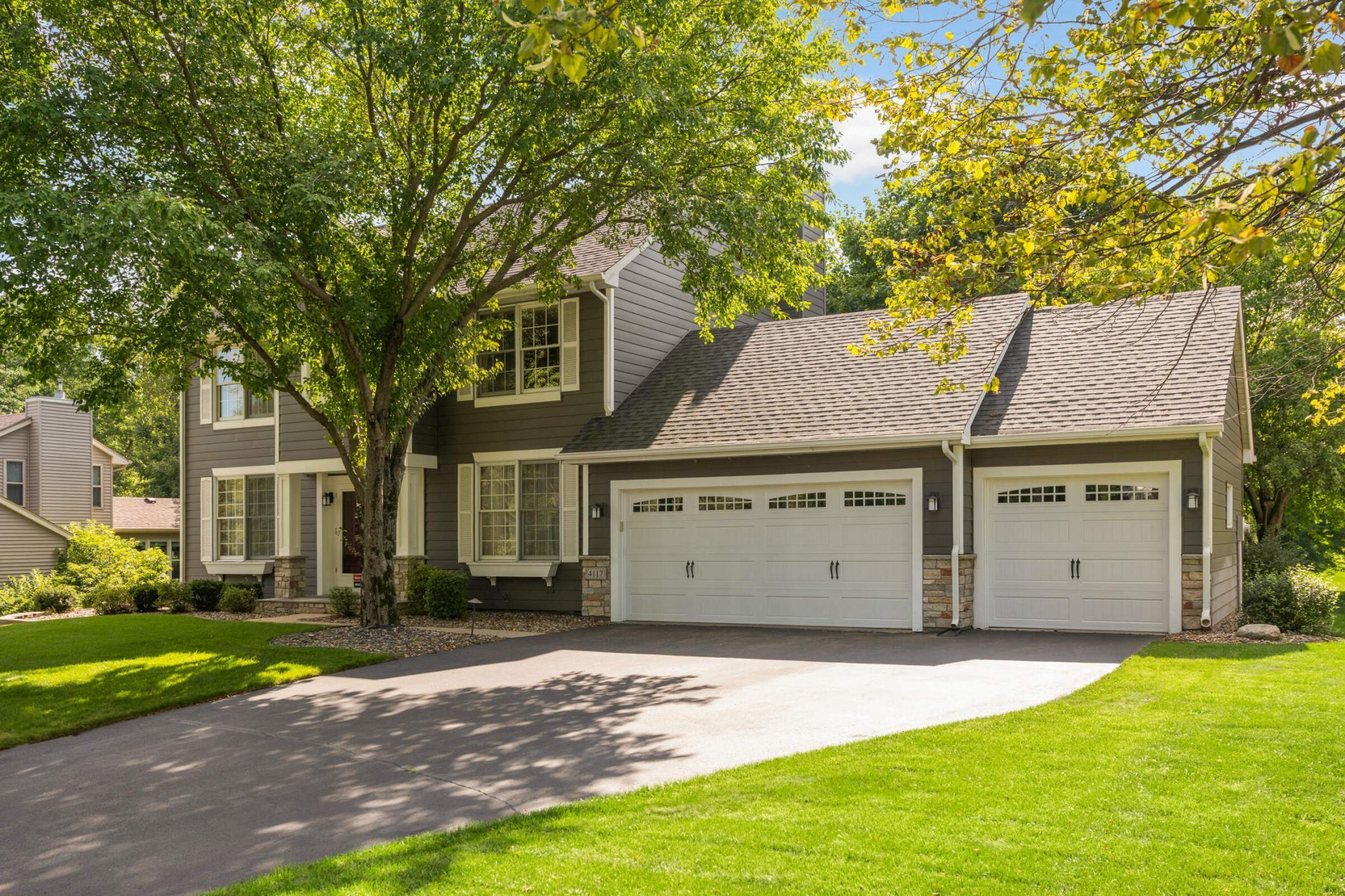 Great 3 car garage attached