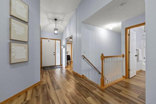 With a welcoming front entry, youâre greeted with an open and inviting space that sets the tone for the rest of the home.