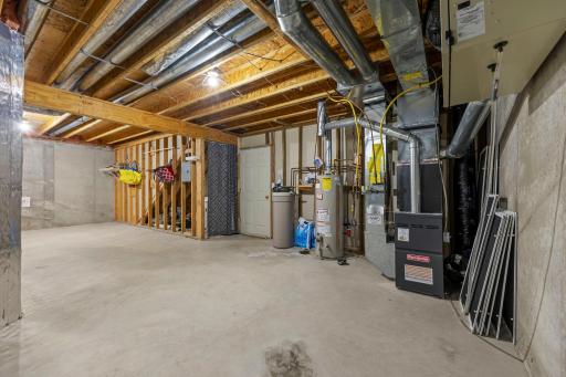 The furnace and A/C were replaced in 2021. This home features a water softener and air to air exchanger!