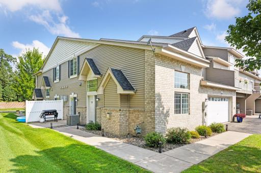 Stunning curb appeal with a full brick face and wrapping brick accent.