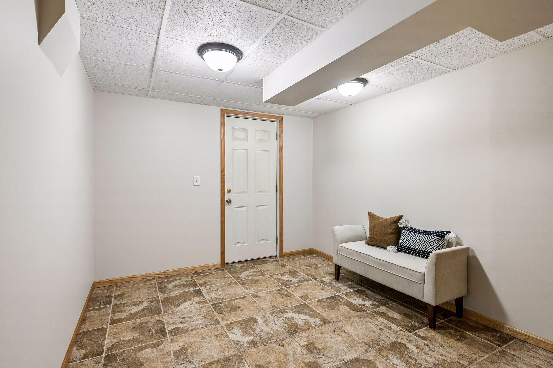 Huge mudroom right off of the garage!