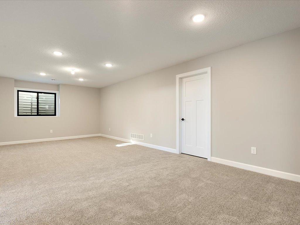Lower level flex room could be used as 5th bedroom.