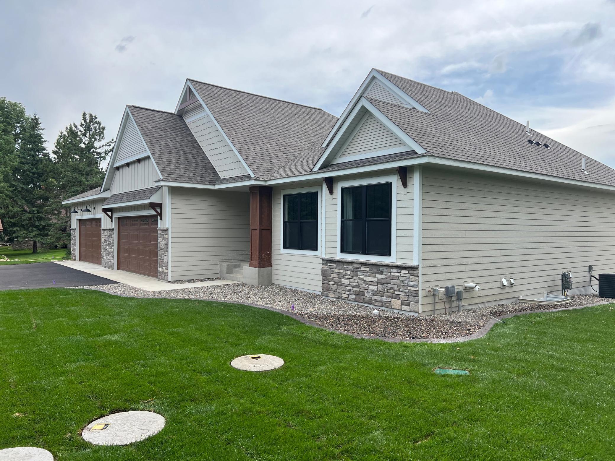Shrubs and landscape coming soon.