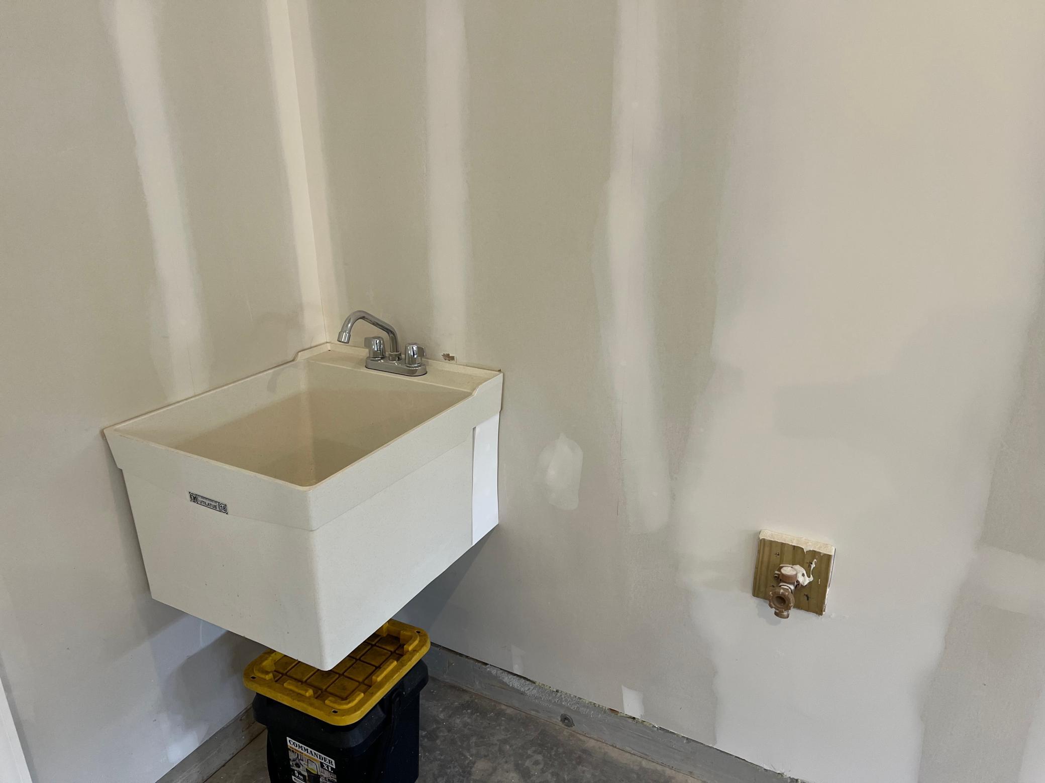 Garage sink