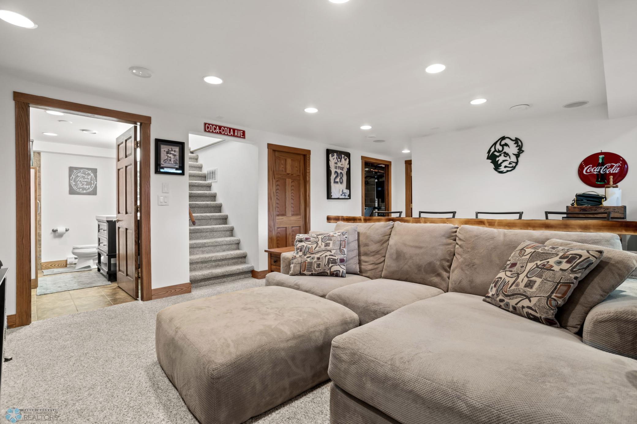 Basement Living Room