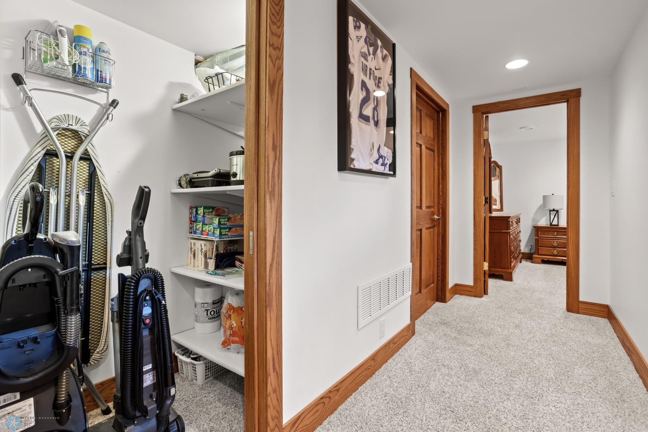 Basement Storage Closet