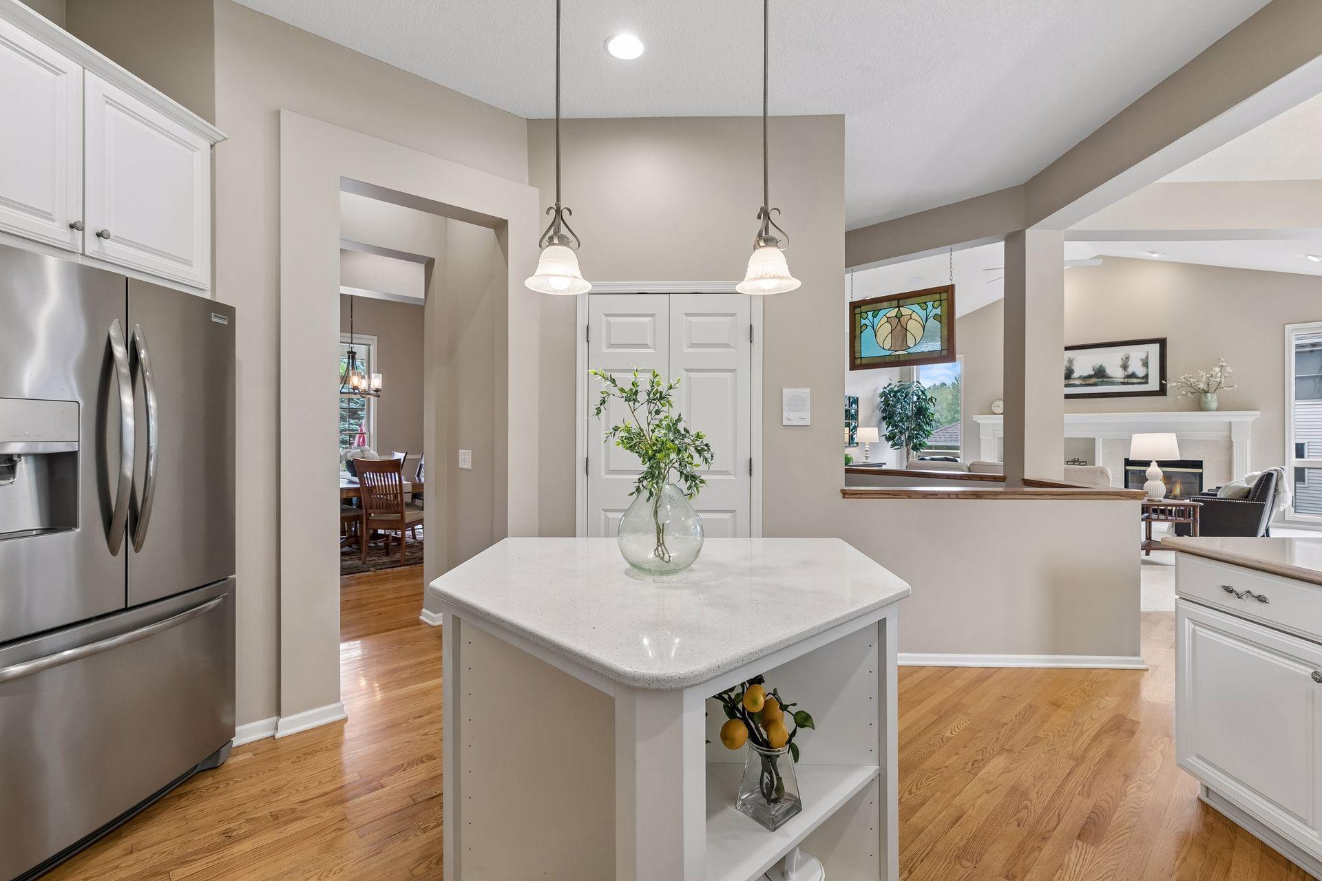 Kitchen with pantry