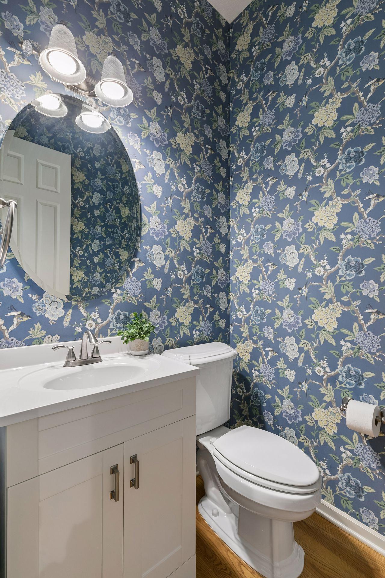 Main level guest bathroom