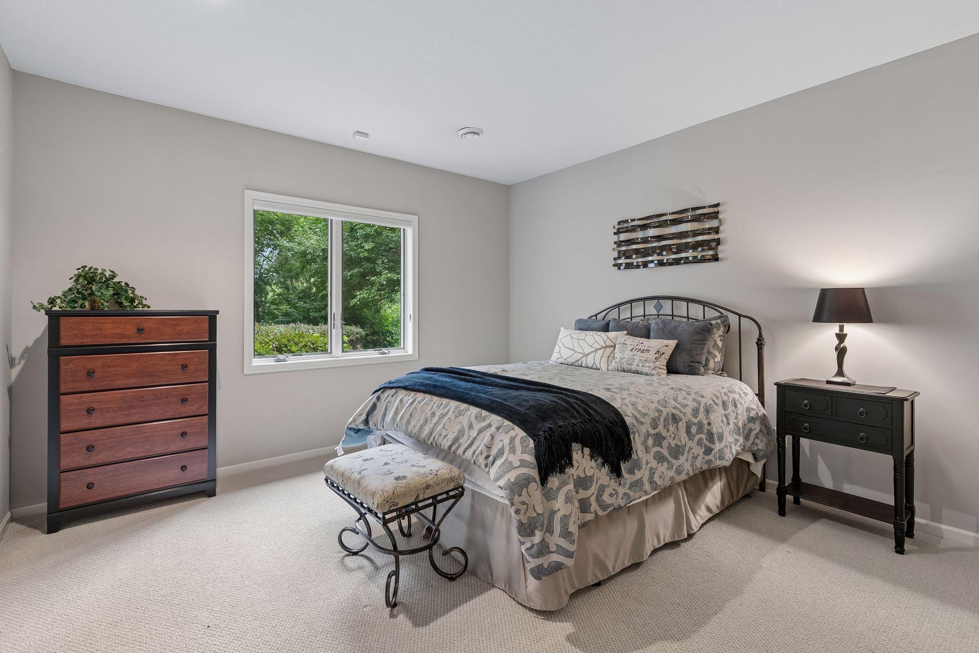 Lower level bedroom