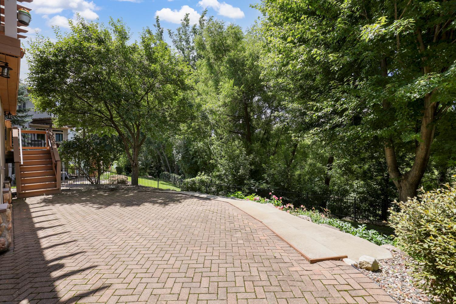 Paver patio