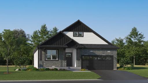 (Artist rendering of home, actual finishes may vary)