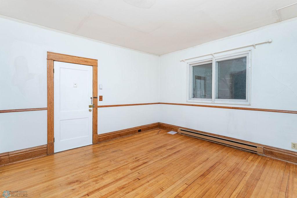 Units Have their own Electric Baseboard heat.