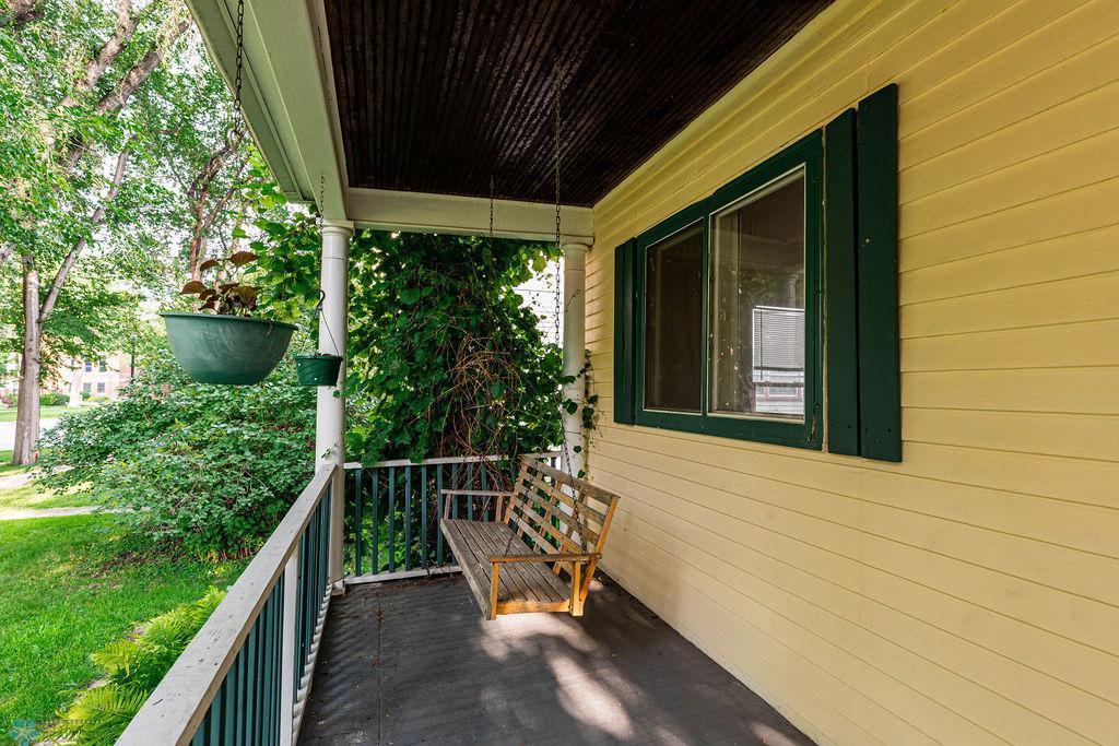 Fun Front Porch with Swing