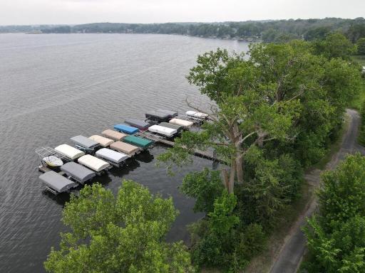 Boat owners are allowed to utilize boat lifts.