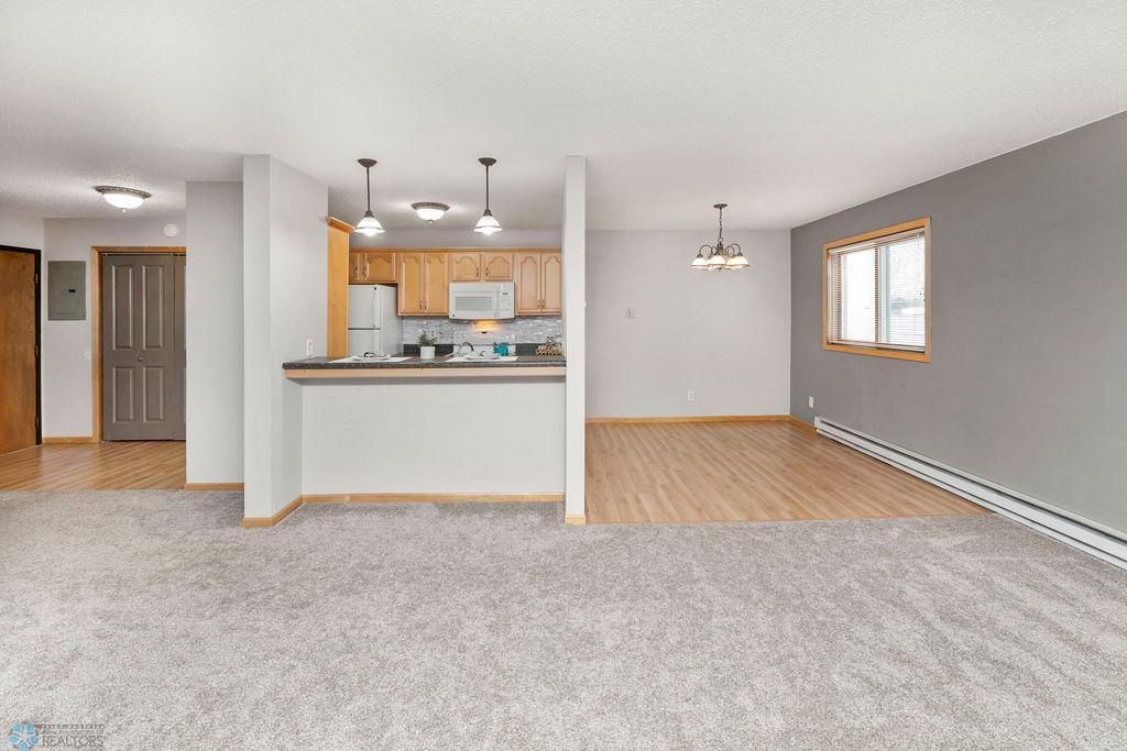 Living/View of Kitchen/Dining