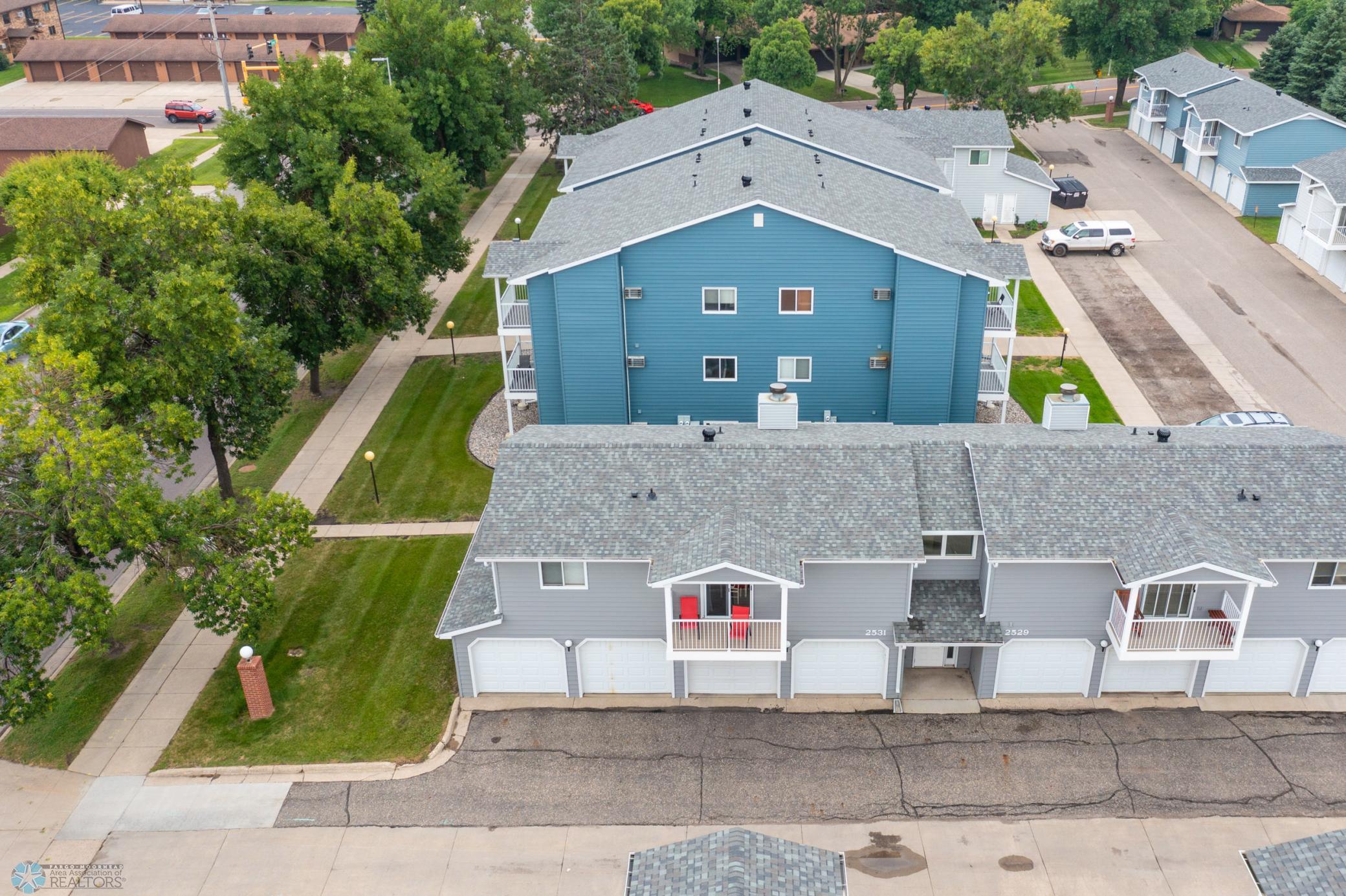 Garage on Far Left