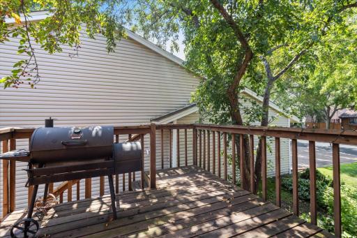 Perfect grilling space for the spring through fall.