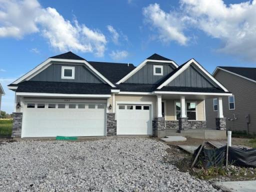 Photo of the actual home as of 8.12! Home is under construction and set to be complete in September.