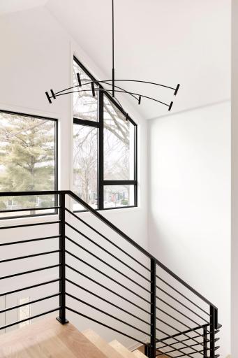 The lighting selection throughout this home is spectacular