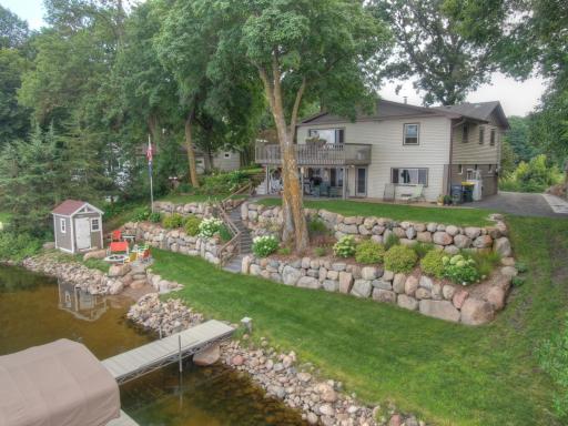 Welcome to Clearwater Lake where you will find 100 feet of sandy riprapped shoreline with ideal elevation from the home to the water with beautiful boulder landscaping. Clearwater Lake is nearly 3200 acres of full recreation fun with great fishing!