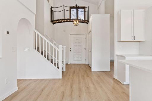 Gorgeous LVP Flooring throughout the Main Floor