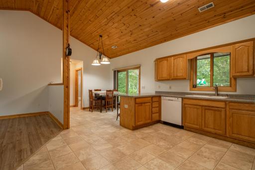 Beautiful valulted tongue and groove ceiling