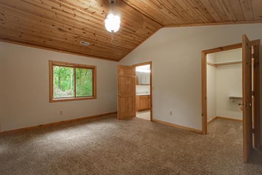 12'6" x 16 Primary Suite with Vaulted Ceiling