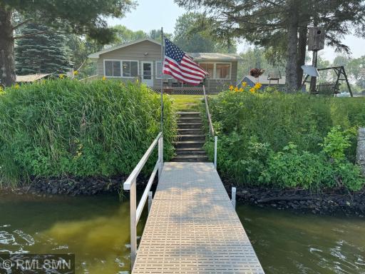 24 ft dock waiting for your fishing pole to catch some panfish.
