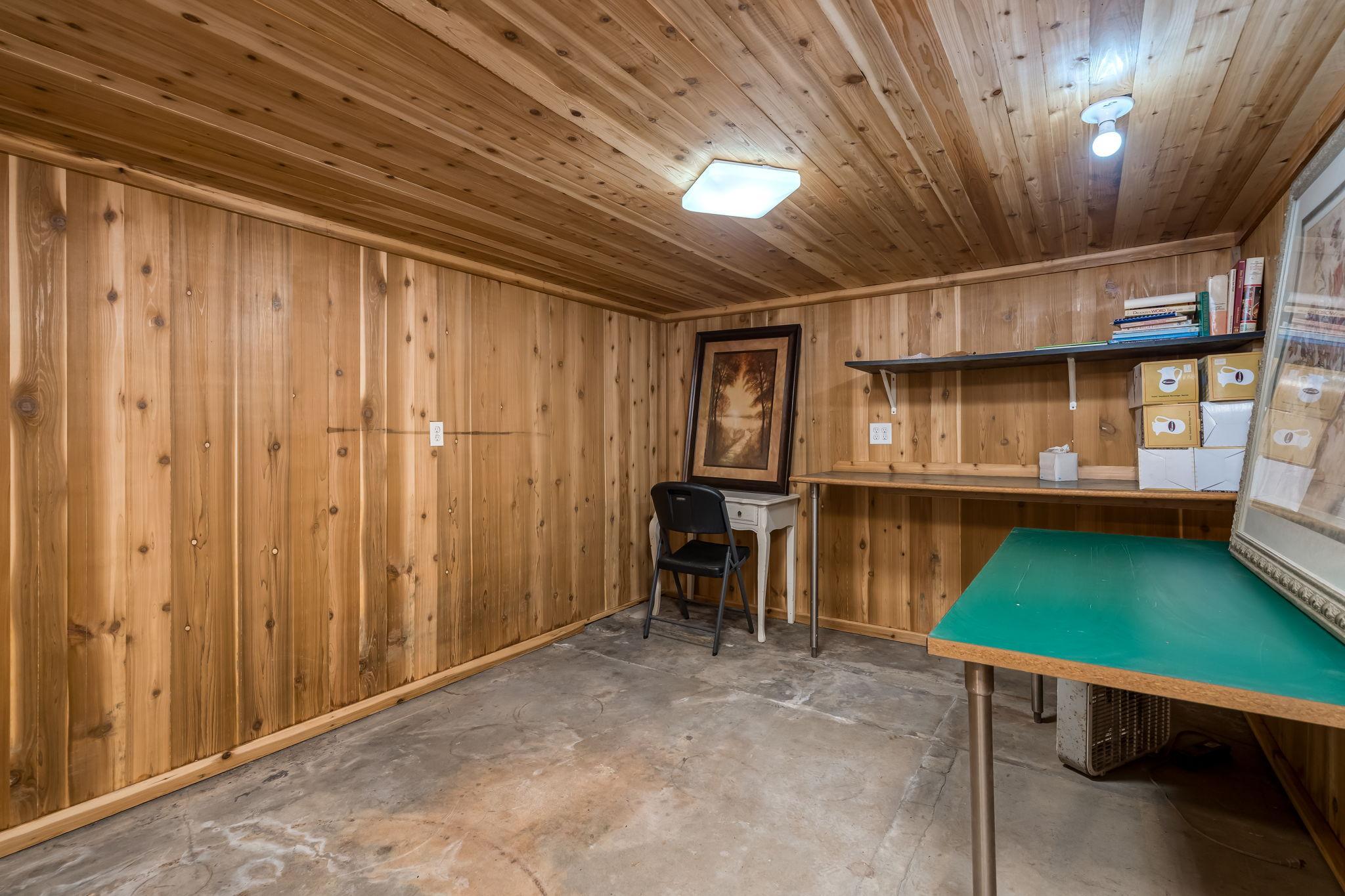 Basement Storage/Office