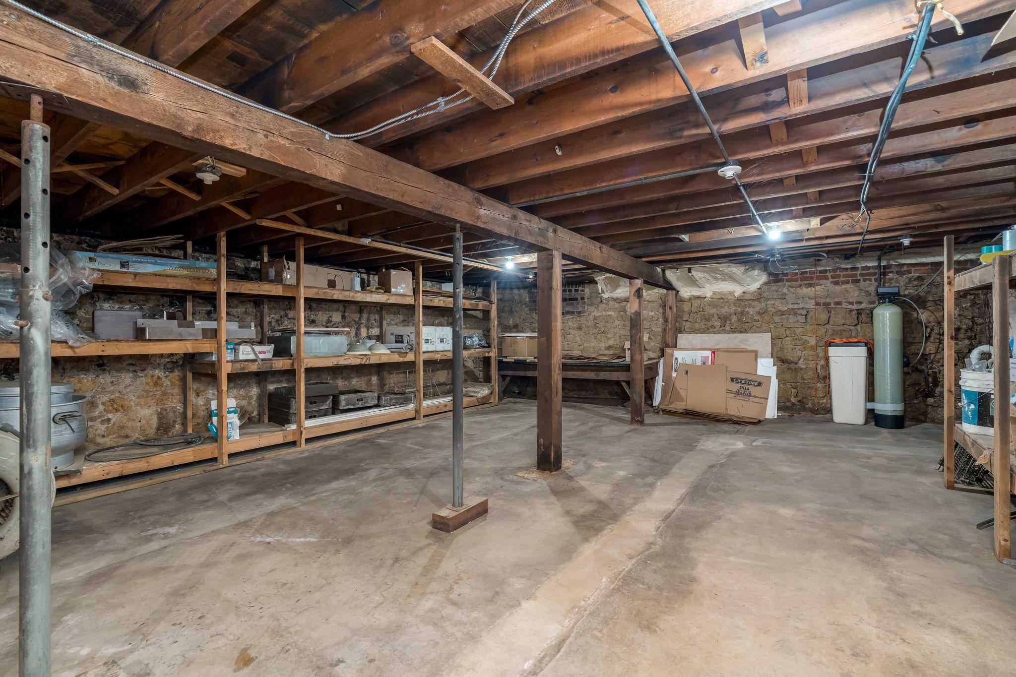 Basement Storage