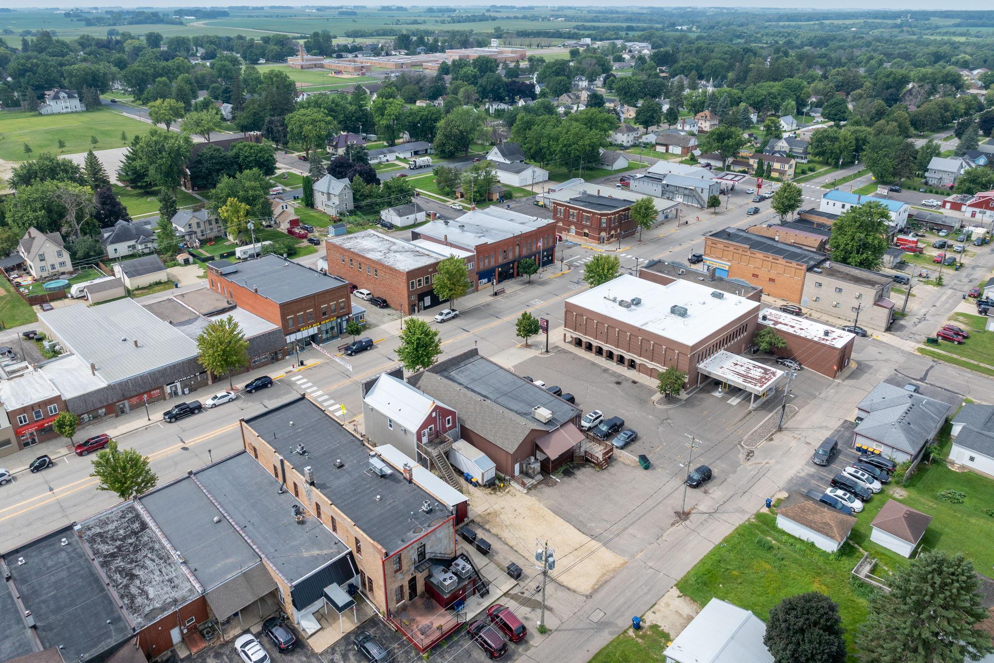 Street Arial View