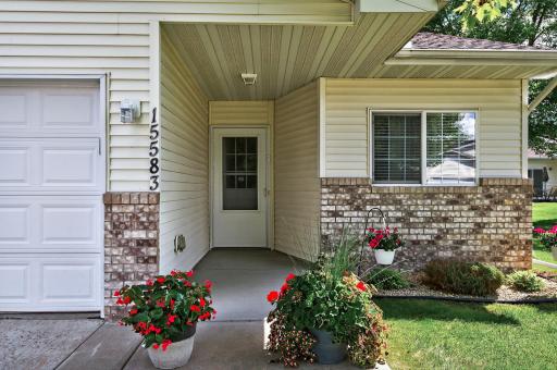 Beautiful curb appeal and landscape invite you in.