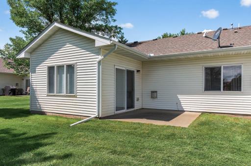 Imagine grilling, relaxing or entertaining on this patio off the sunroom.