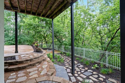 Step into your own private retreat with this stunning backyard.