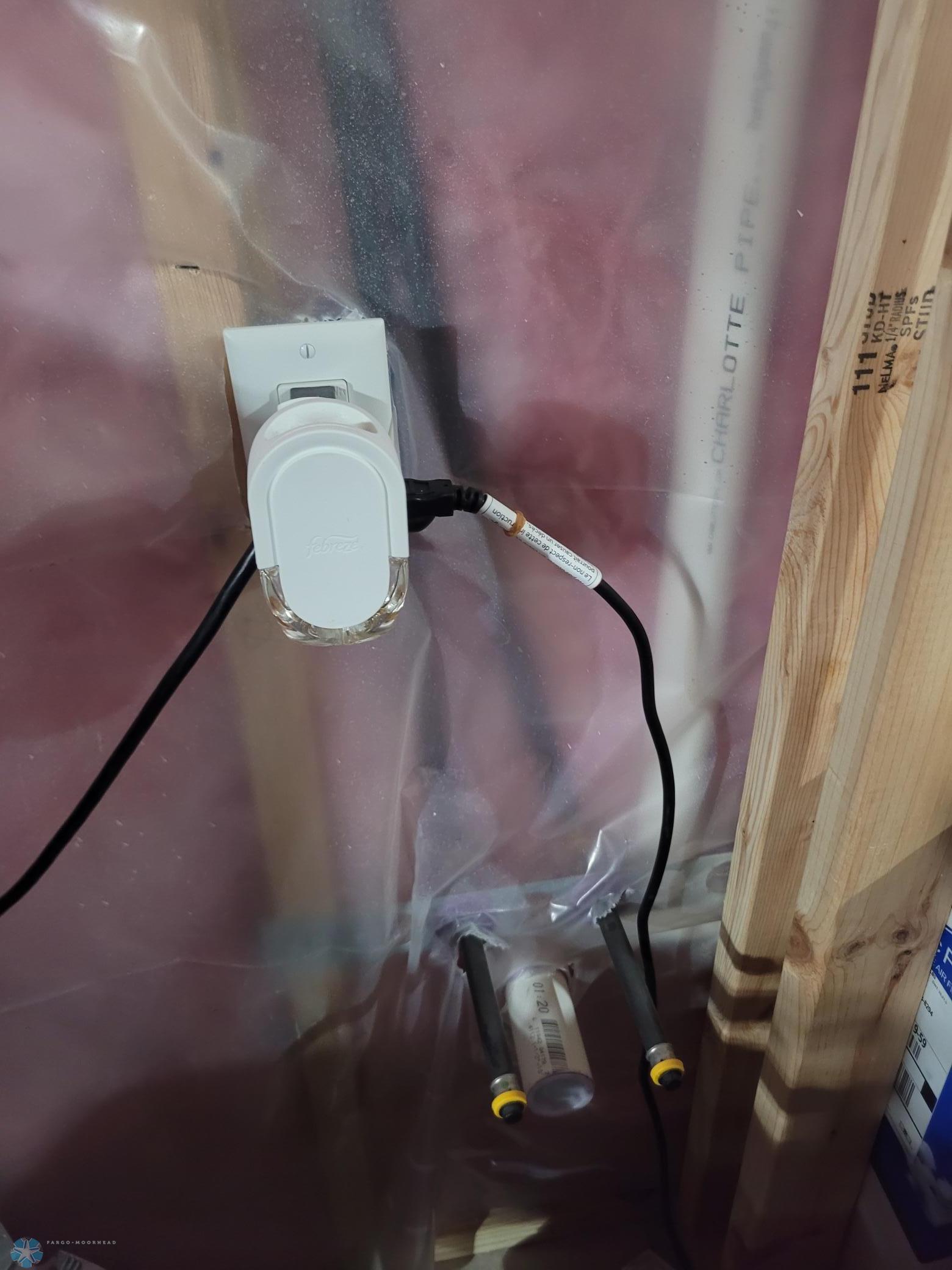 wet bar rough-in