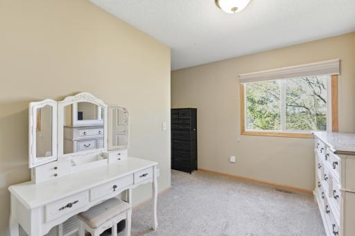 Second of the three bedrooms located on the upper level