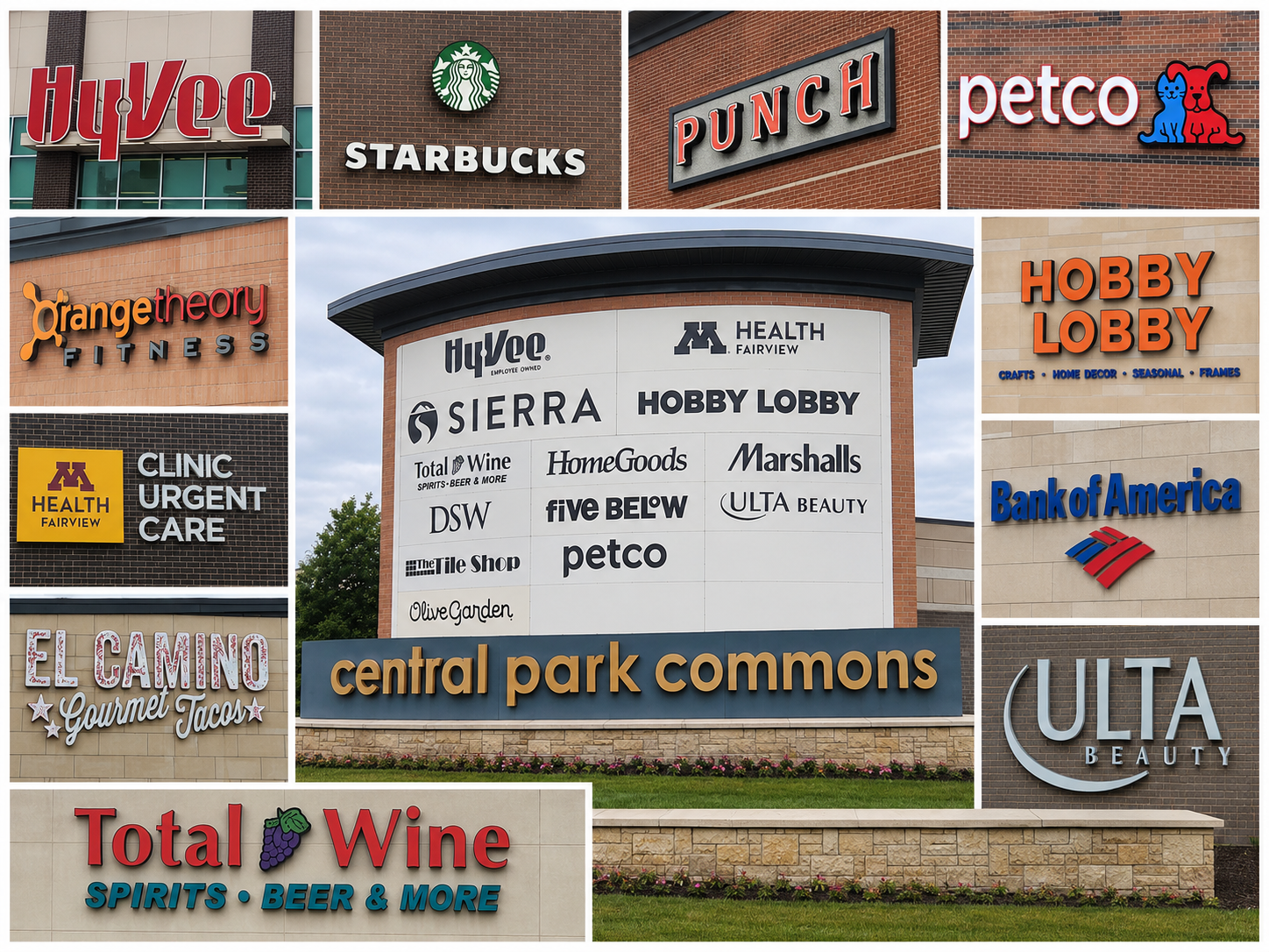 Located near the Central Parks Commons which is a vibrant commercial area with all the stores and restaurants you would hope for along with a ton more options near the intersections of Pilot Knob and Yankee Doodle Road.