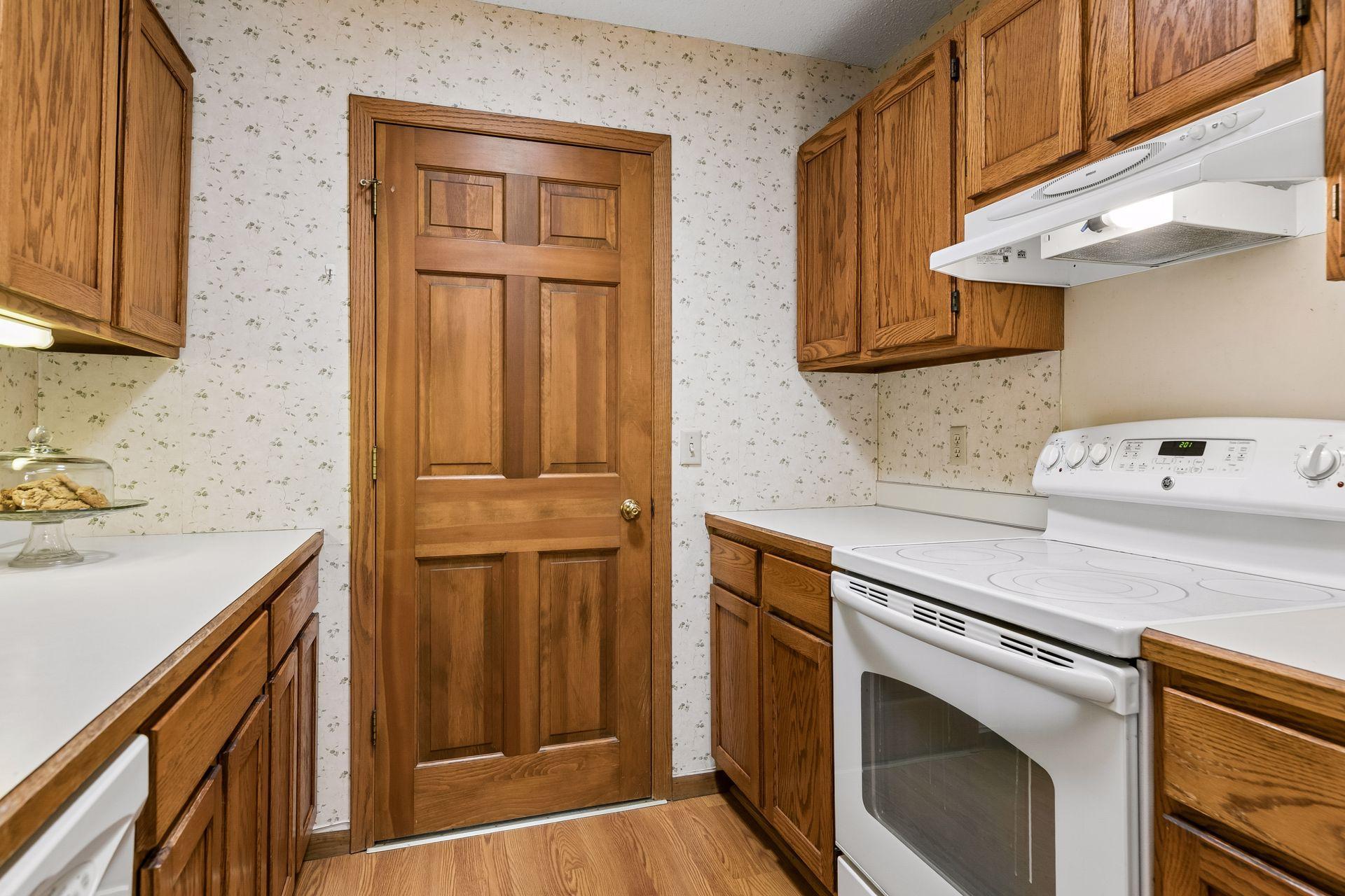 Generous cabinet space