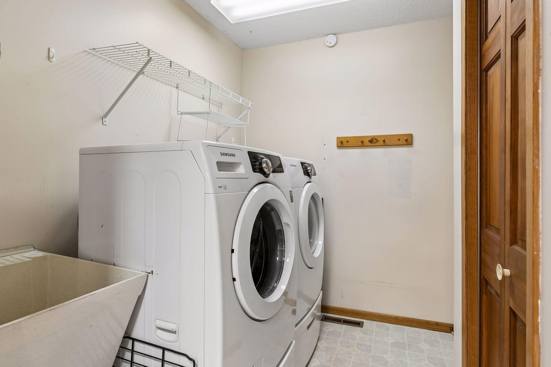 1st Level laundry with front load W/D