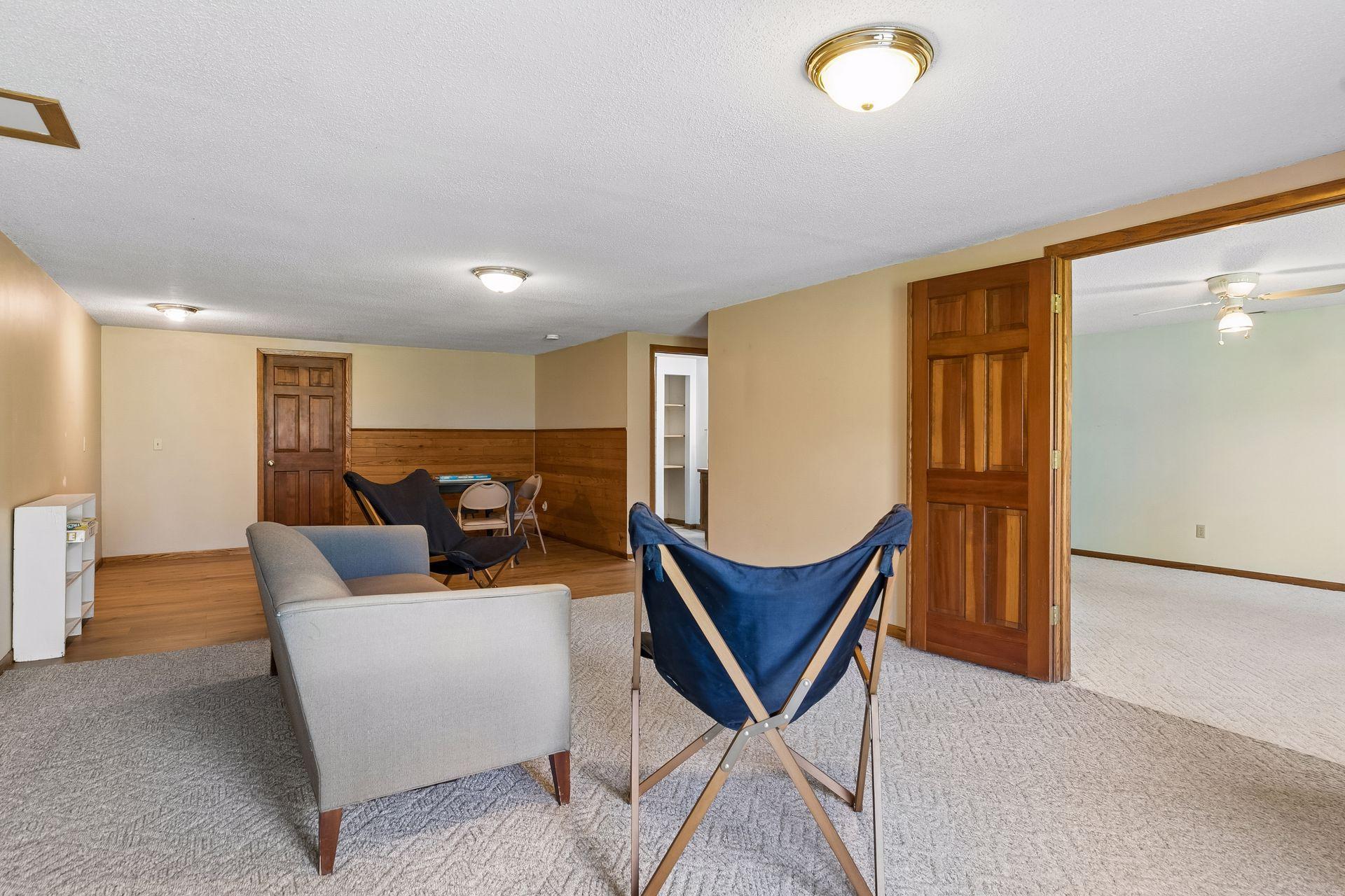 New wood floor with possiblilities for fun